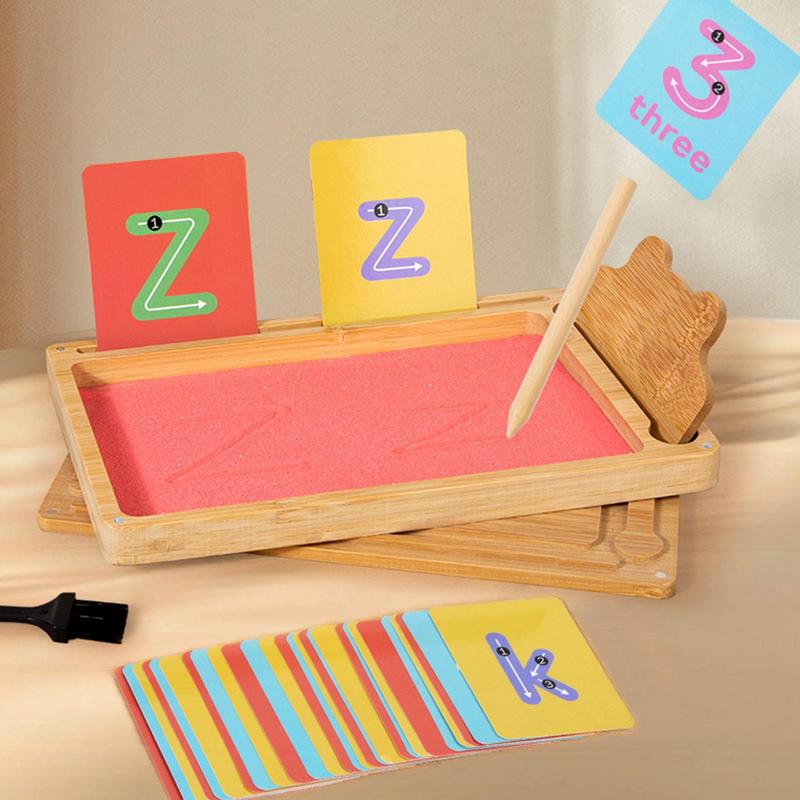 Wooden Sand Tray Writing Board - Board Game China recension och pris