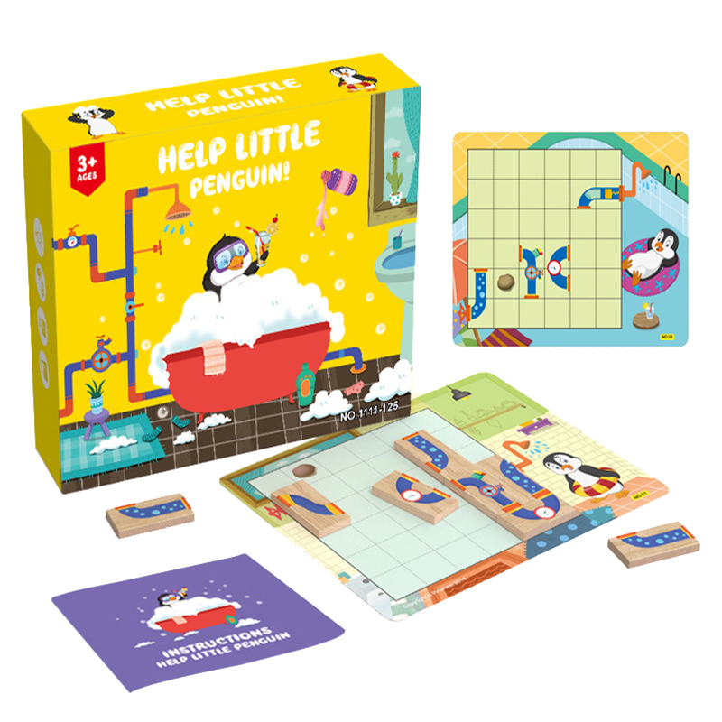Kid Maze Jigsaw Toy Logical Th - Board Game Qwirkle recension och pris