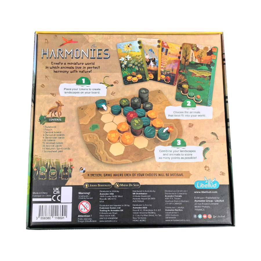 Harmonies - Board Games - Crea - Board Game Wingspan recension och pris