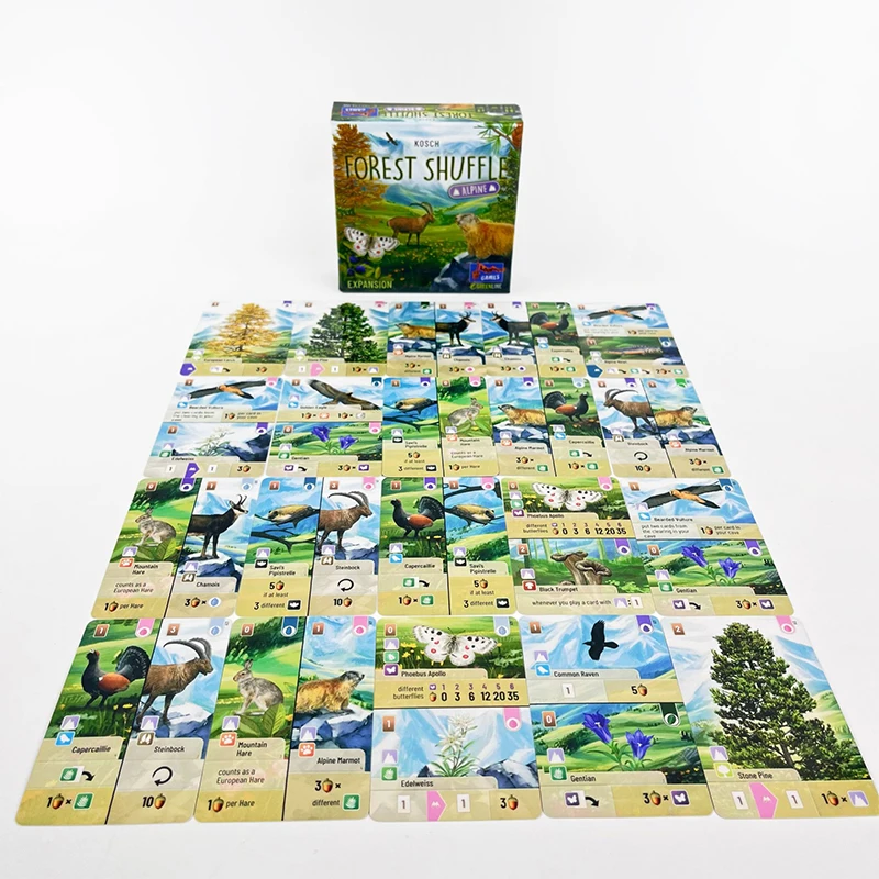 Forest Shuffle Board Game - Cl - Board Game Wingspan recension och pris
