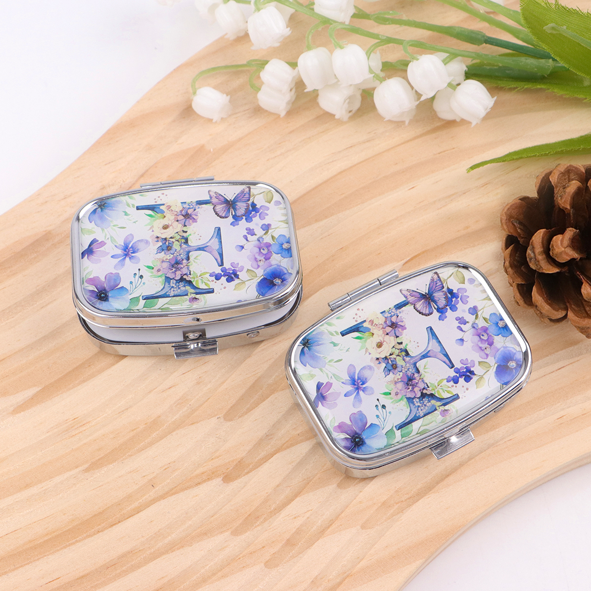 English Letter Pill Boxes Flow - Token Tray Organizer recension och pris