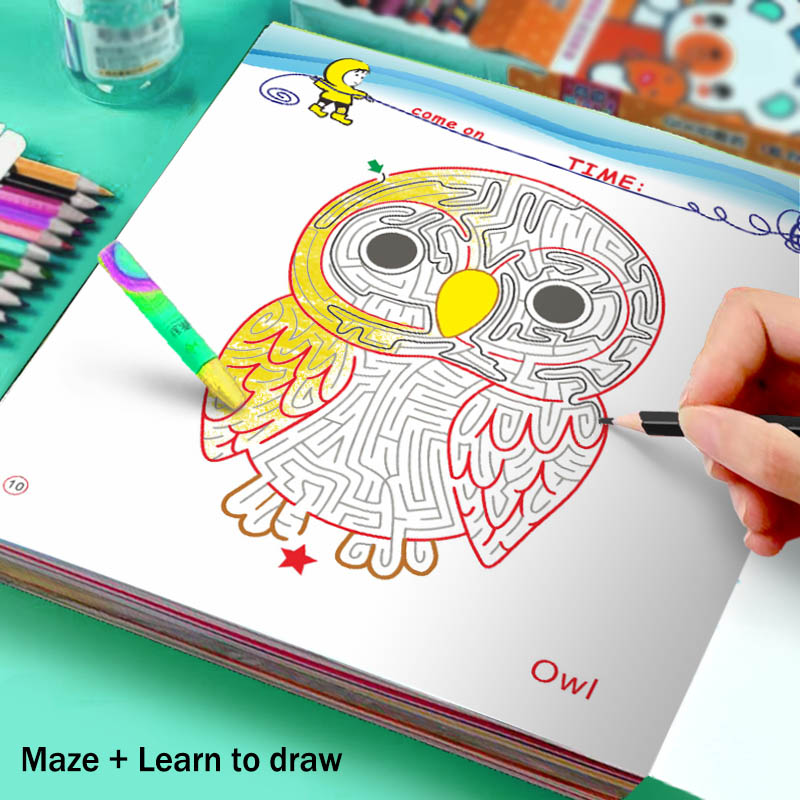Labyrinth Coloring Book, Child - Board Game Qwirkle recension och pris