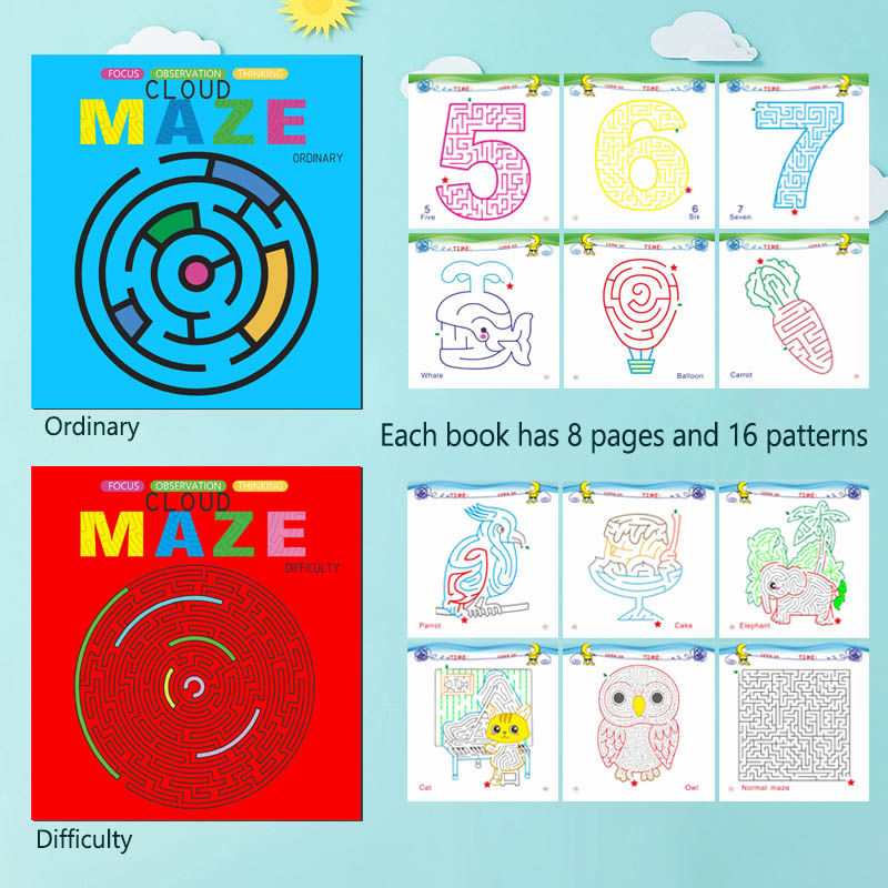 Labyrinth Coloring Book, Child - Board Game Qwirkle recension och pris