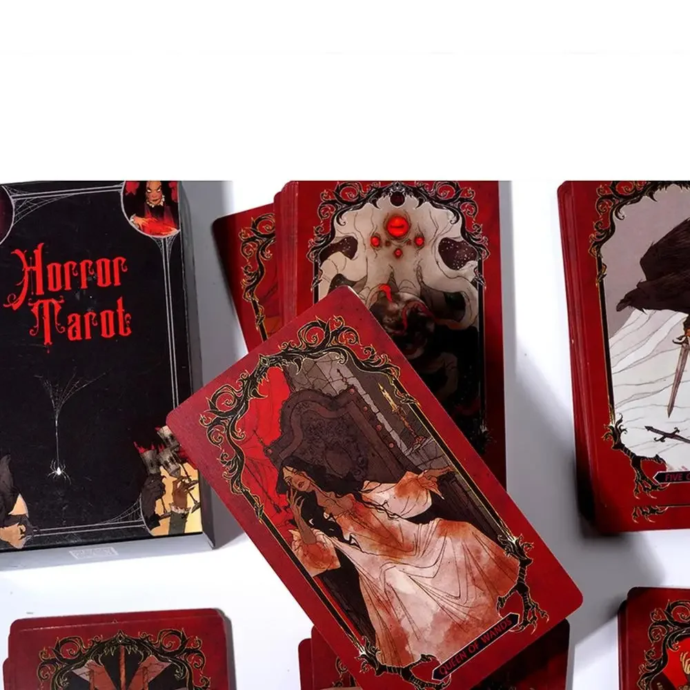Horror Tarot cards Pocket Prin - Board Game Or Boardgame recension och pris