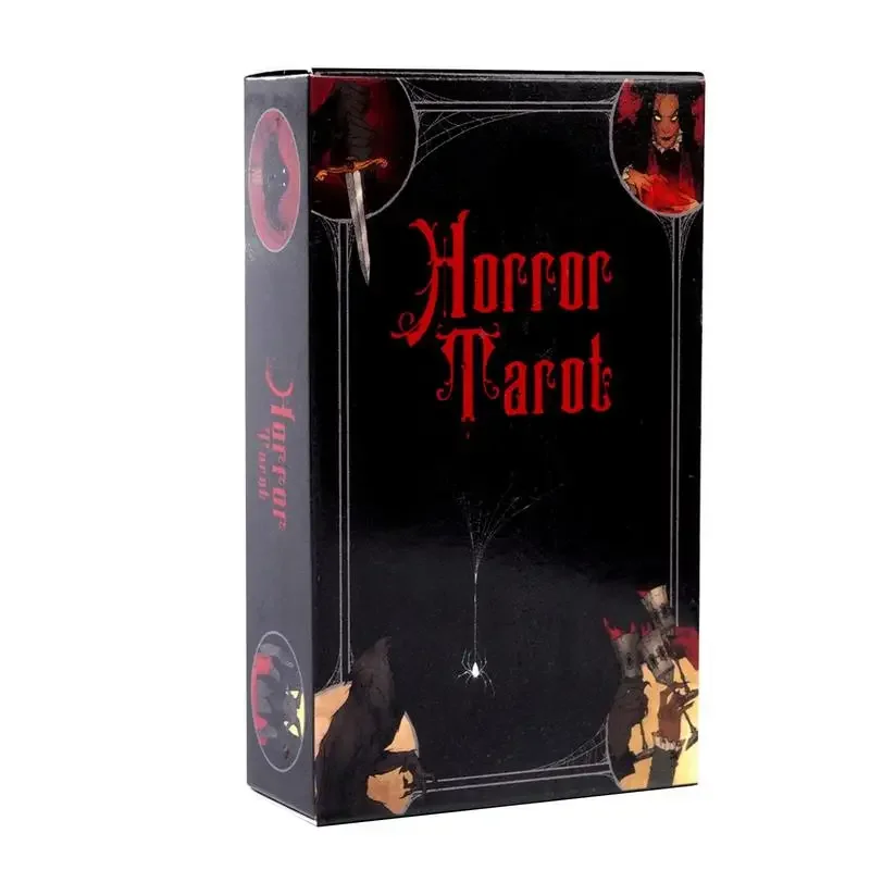 Horror Tarot cards Pocket Prin - Board Game Or Boardgame recension och pris