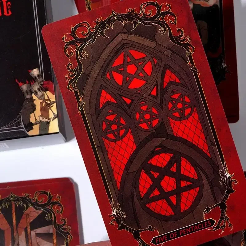 Horror Tarot cards Pocket Prin - Board Game Or Boardgame recension och pris