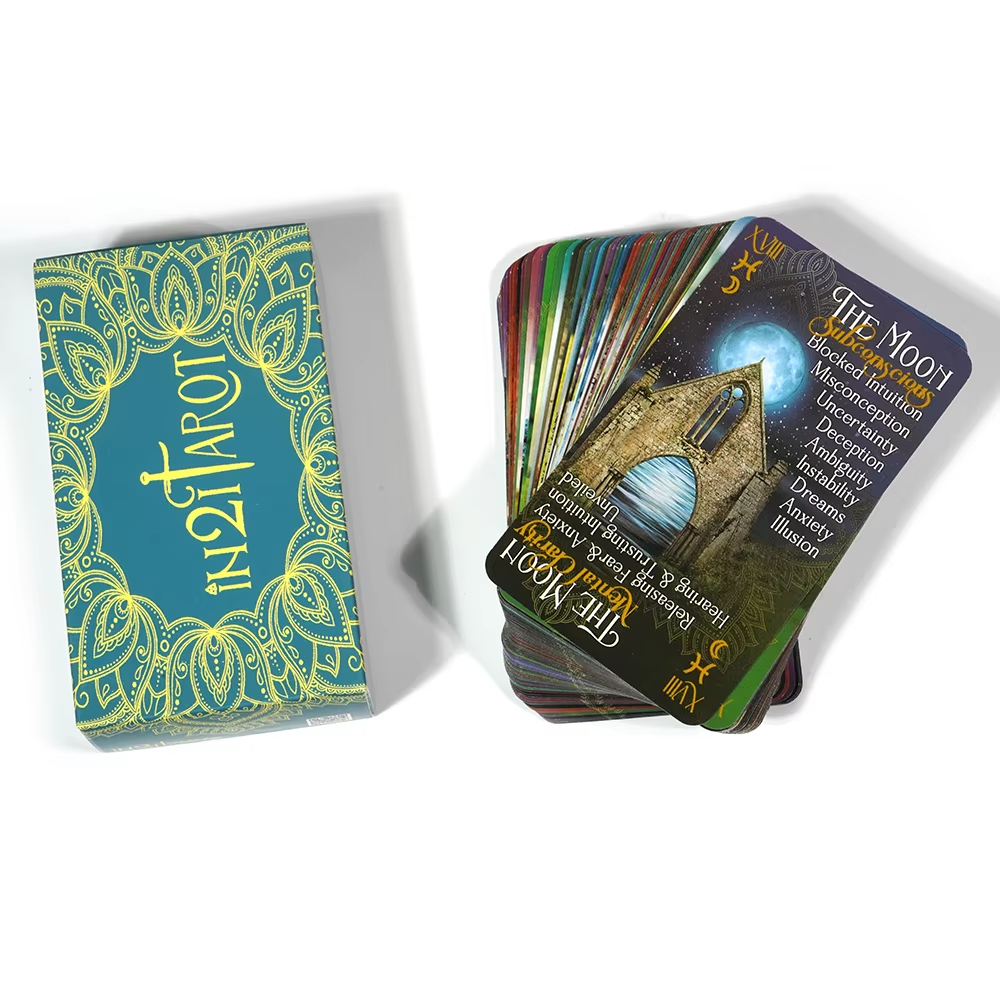 iN2IT Tarot Deck with Keywords - Board Game Ranking recension och pris