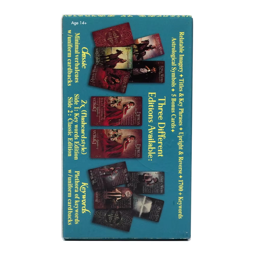 iN2IT Tarot Deck with Keywords - Board Game Ranking recension och pris