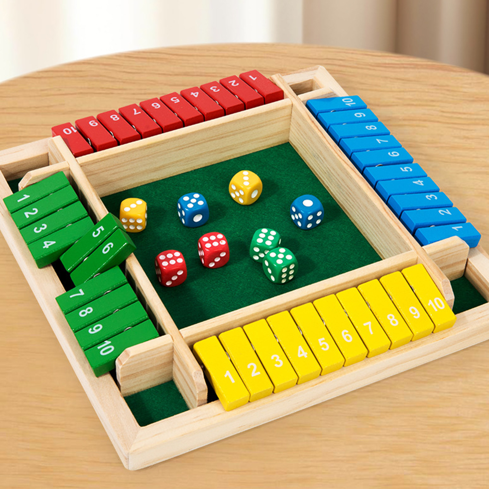 Shut The Box Table Board Game  - Board Game Or Boardgame recension och pris