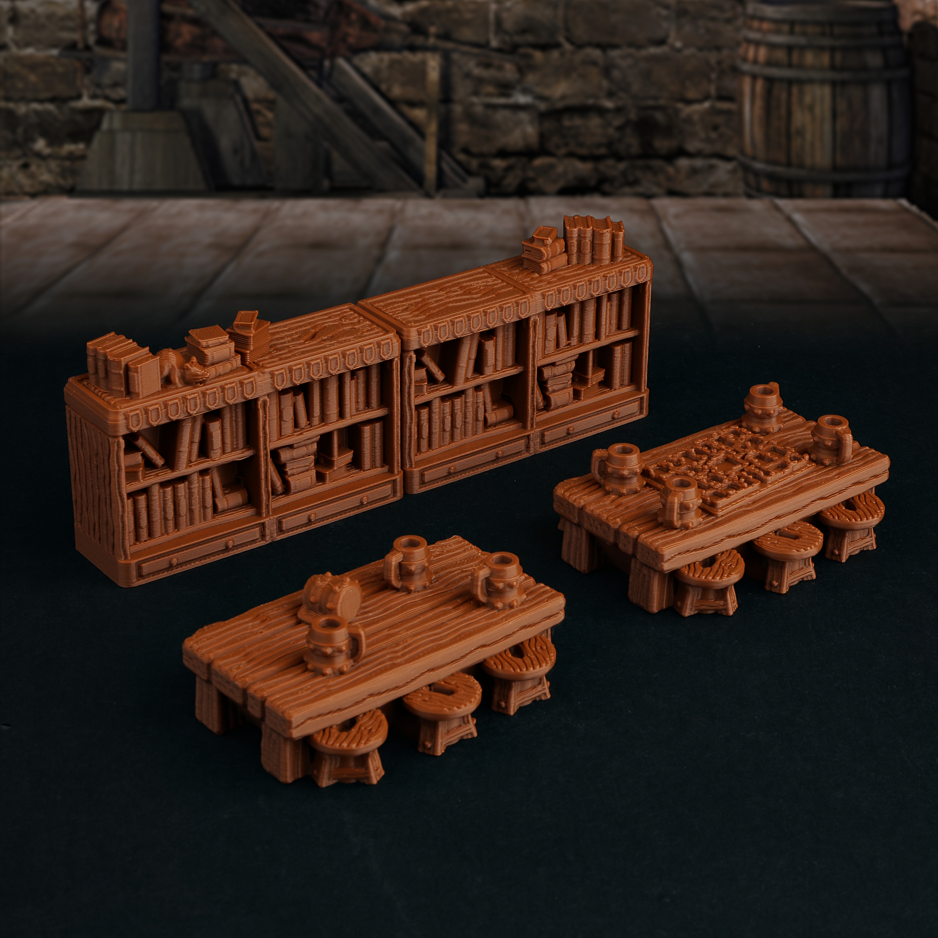 RPG Furniture Miniature Terrai - Miniature Terrain Set recension och pris