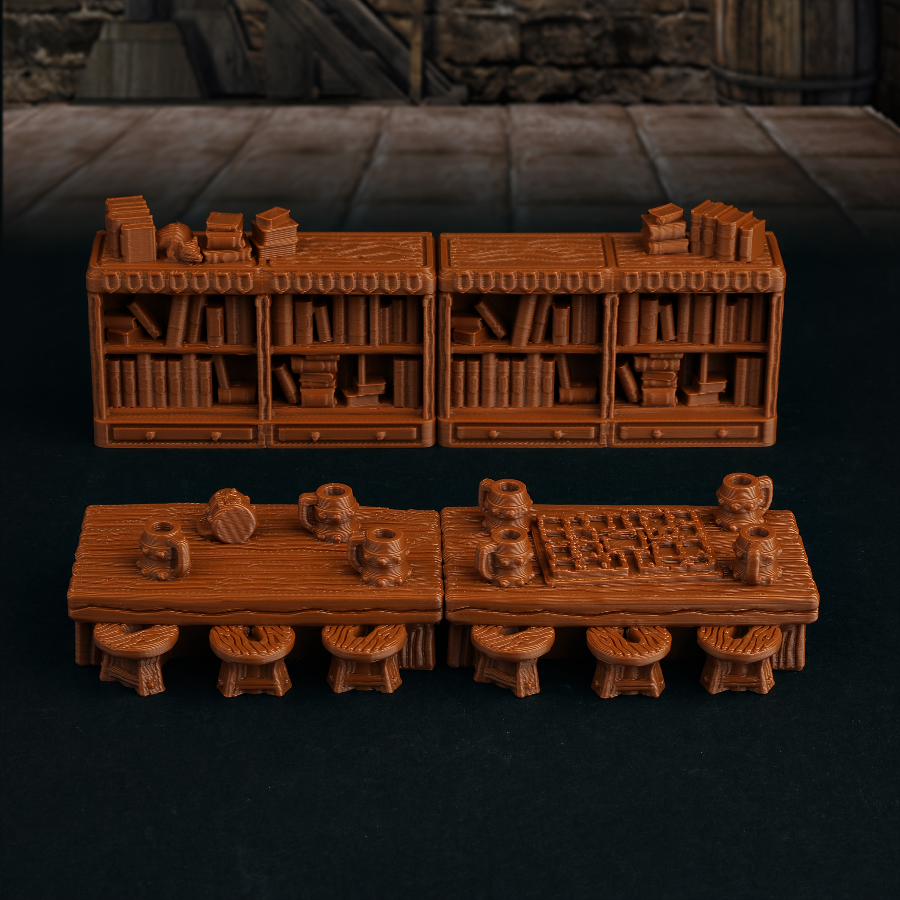 RPG Furniture Miniature Terrai - Miniature Terrain Set recension och pris