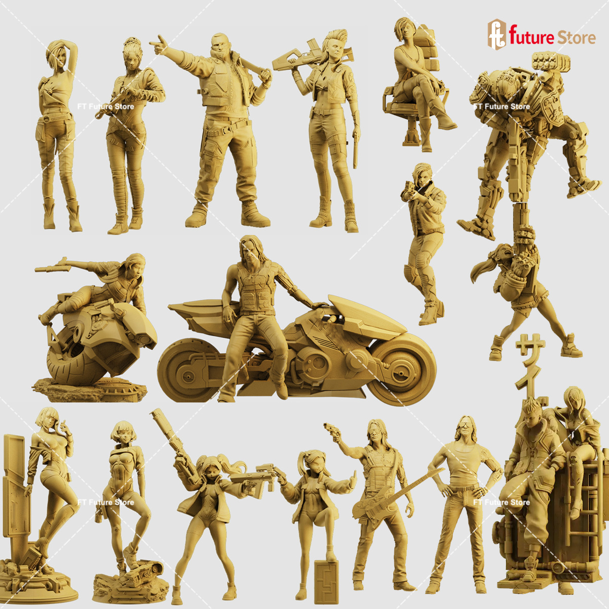 3D Print Miniatures 1/64 1/43  - Board Game Zombicide recension och pris