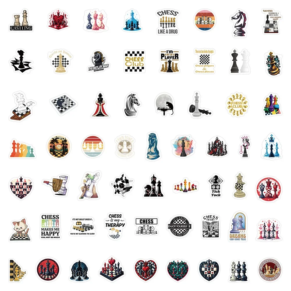 10/60PCS Chess Sport Cartoon G - Board Game Quote recension och pris