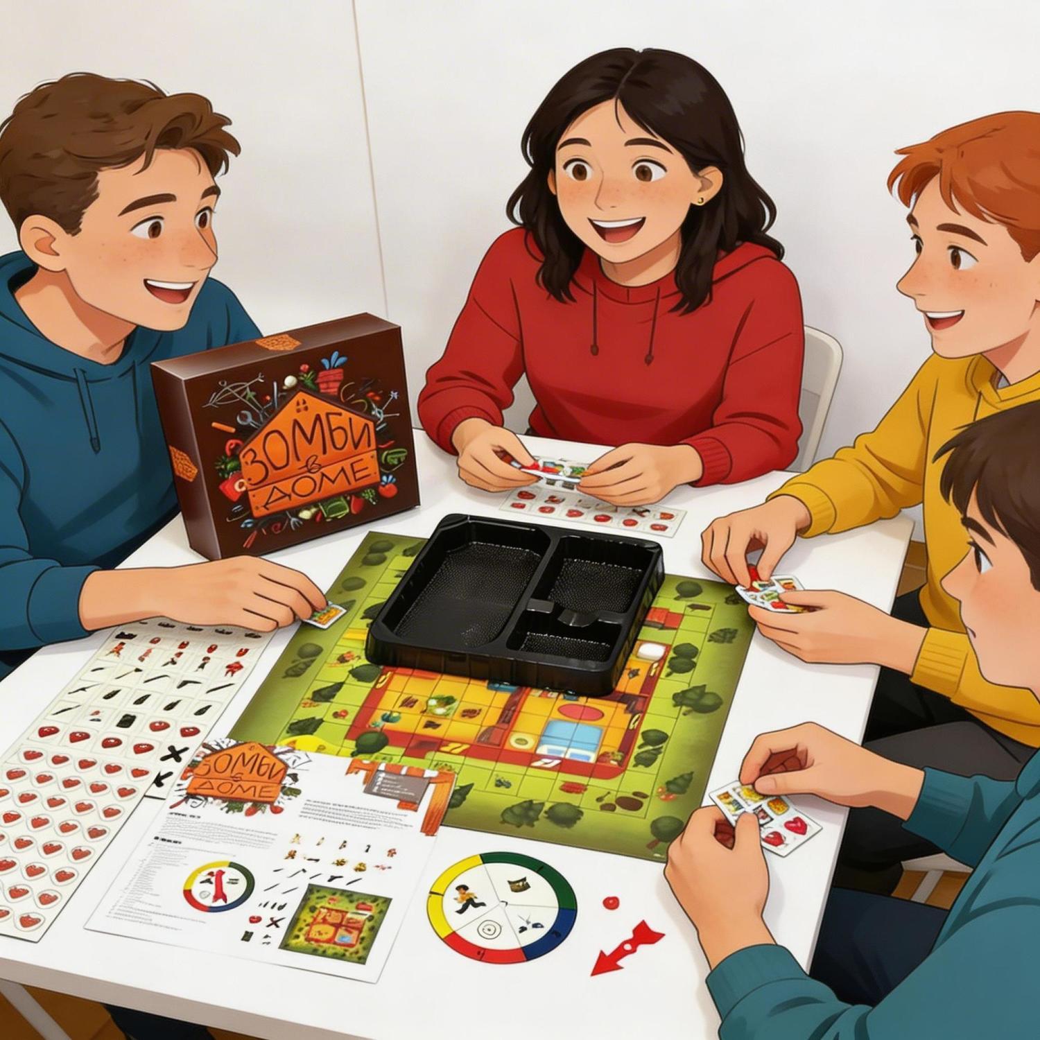 Russian Version Zombie Surviva - Board Game Zombie recension och pris