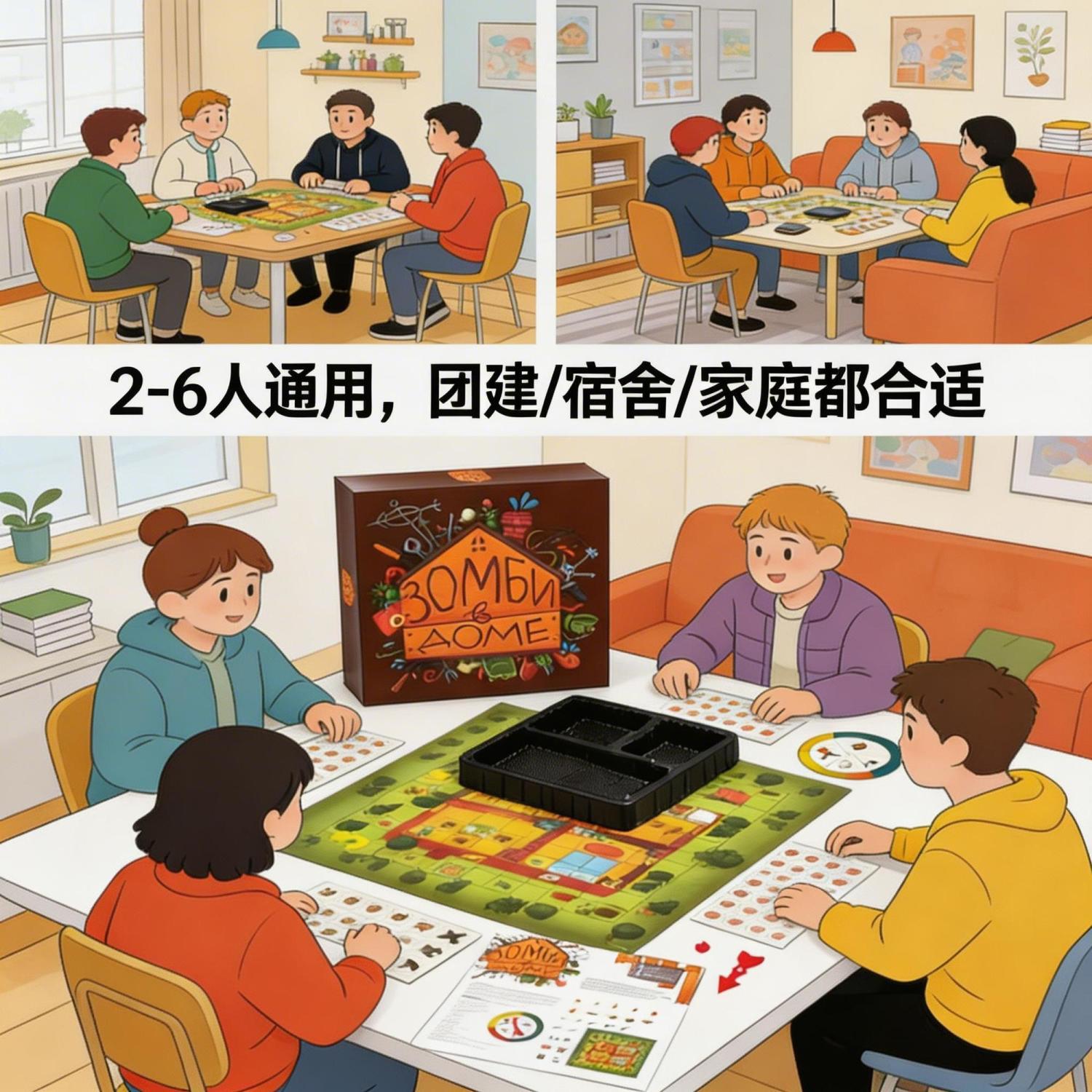 Russian Version Zombie Surviva - Board Game Zombie recension och pris