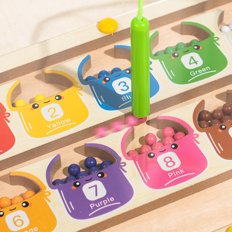 Montessori Magnetic Color Sort - Board Game Qwirkle recension och pris