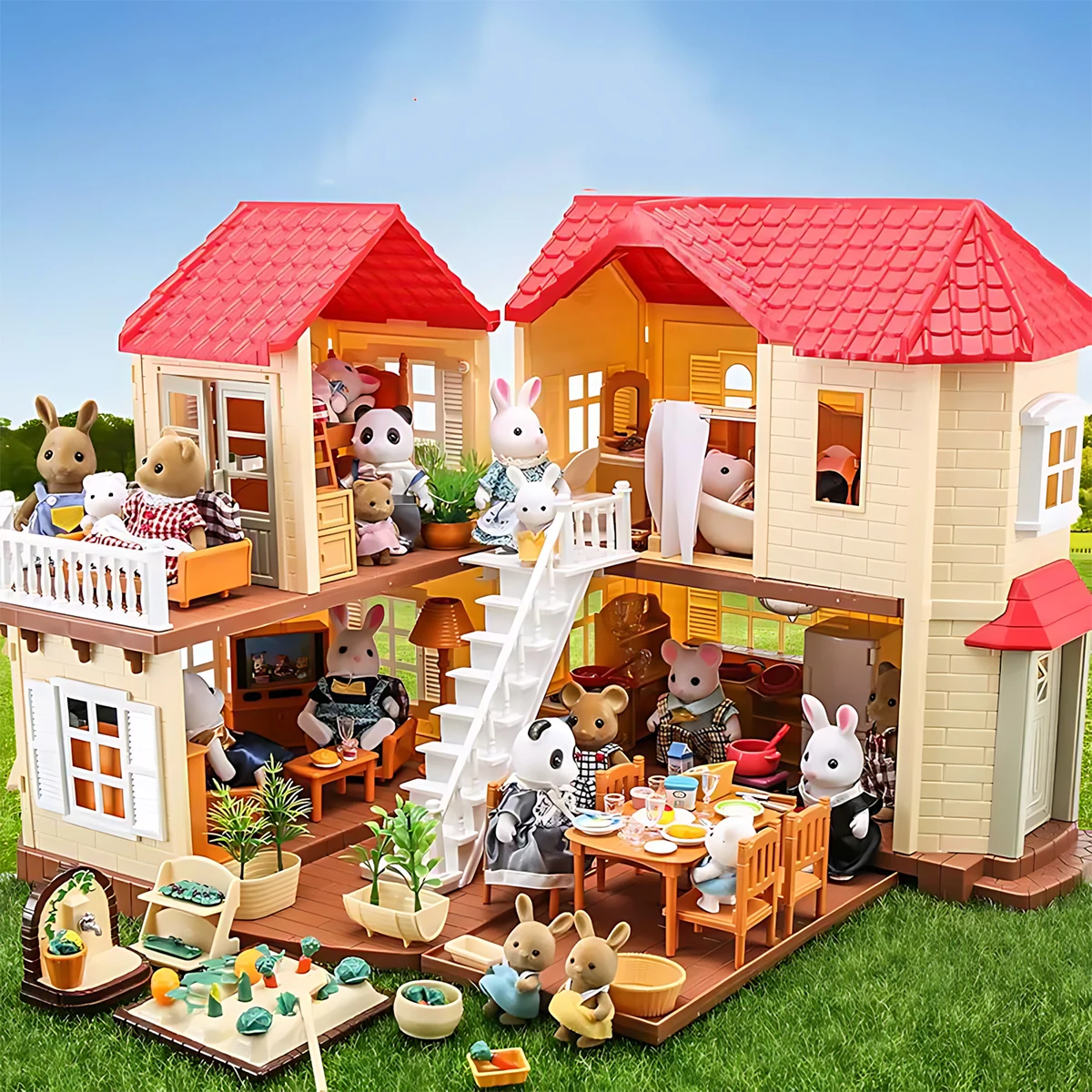 Miniature Furniture 1:12 Dollh - Miniature Terrain Set recension och pris