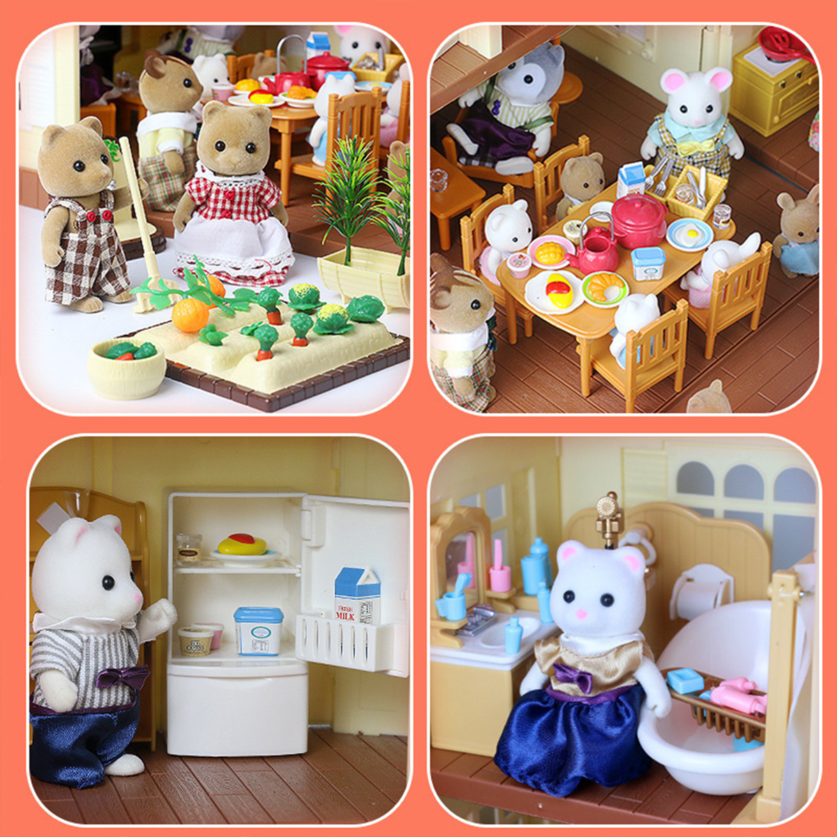 Miniature Furniture 1:12 Dollh - Miniature Terrain Set recension och pris