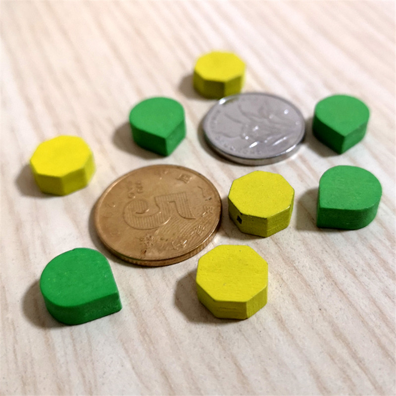40Pcs 10mm Red Heart Shape Blu - Board Game Wingspan recension och pris