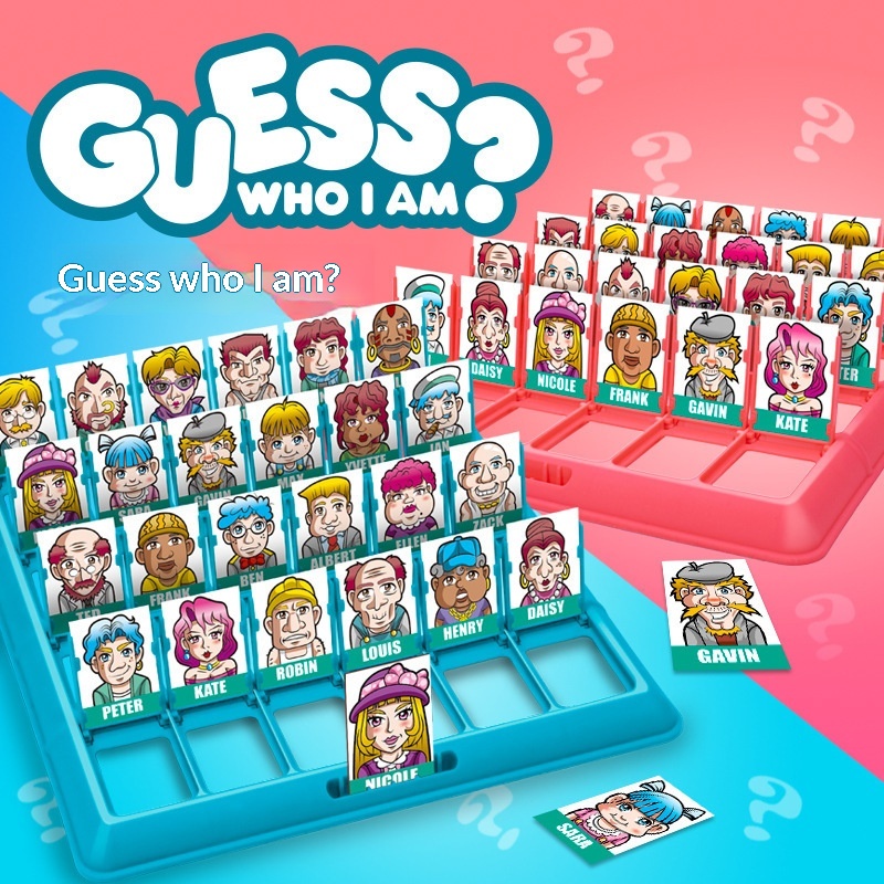 Guess Who I Am Character Guess - Board Game Guess Who recension och pris