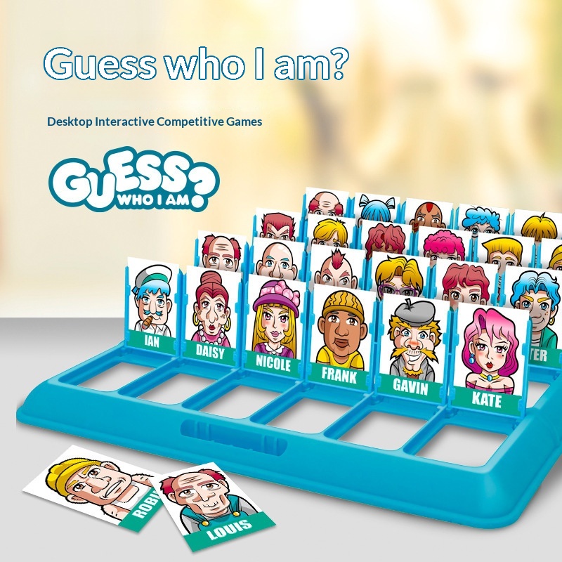 Guess Who I Am Character Guess - Board Game Guess Who recension och pris