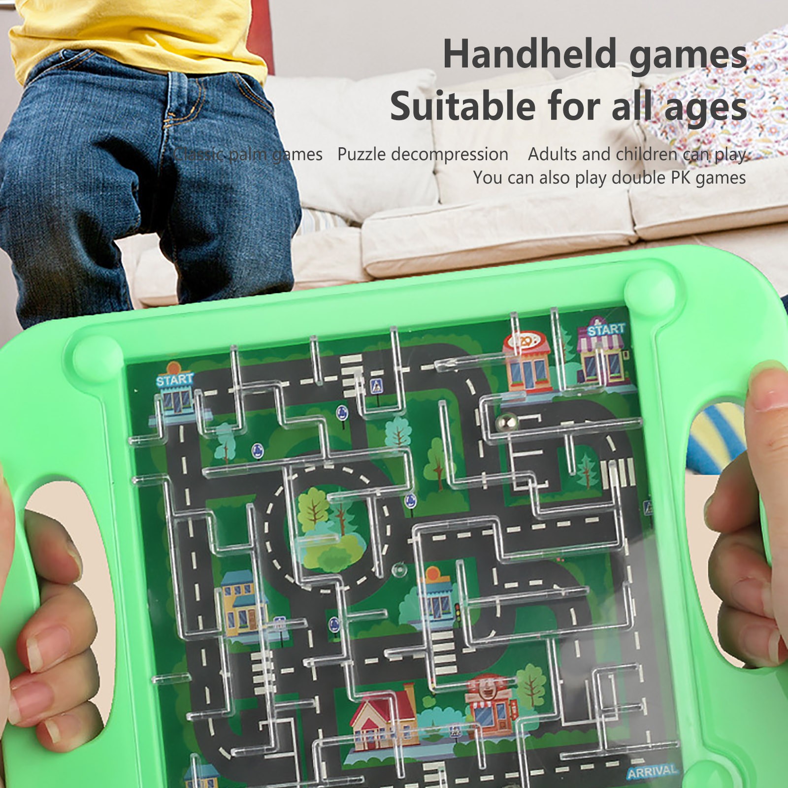 Gravity Balance 3D Maze Ball M - Board Game Qwirkle recension och pris