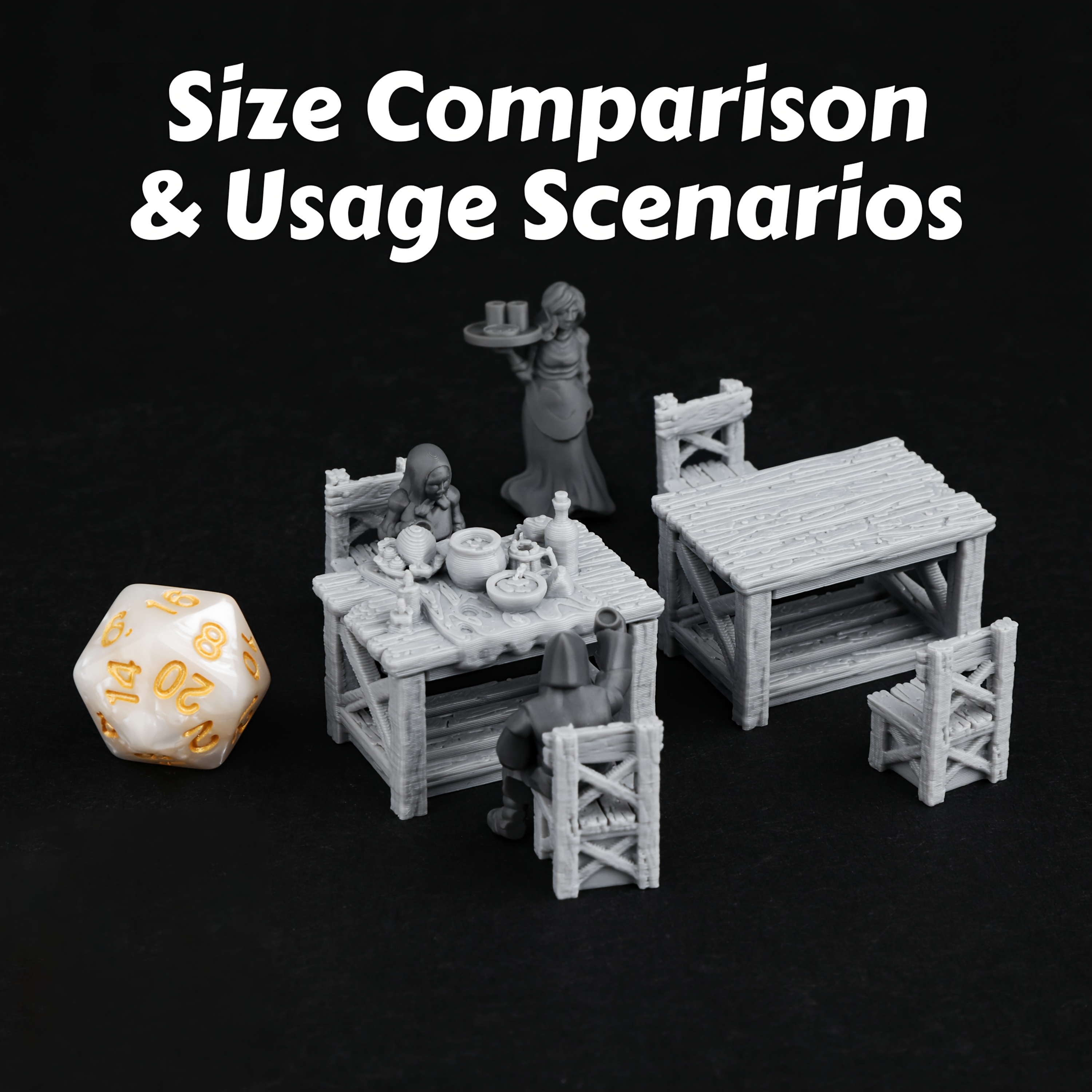 Trpg Miniature Terrain | Rusti - Miniature Terrain Set recension och pris